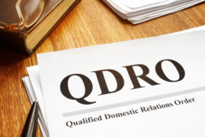 qualified domestic relations order QDRO documents and pen